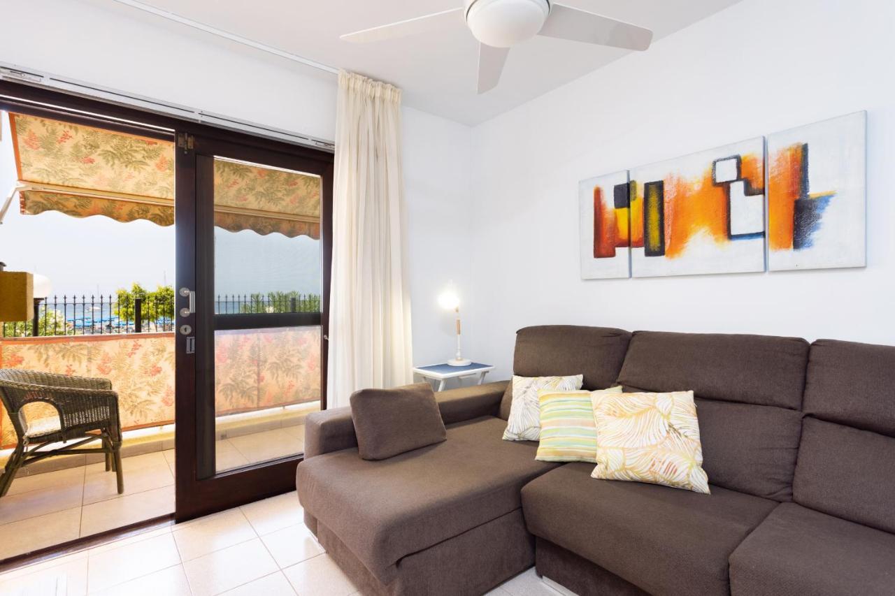 Frontline Playa Las Vistas With Pool, Parking, Sea Лос Кристианос Экстерьер фото