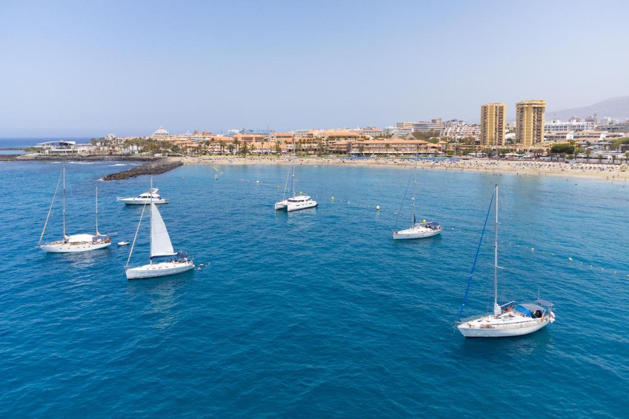 Frontline Playa Las Vistas With Pool, Parking, Sea Лос Кристианос Экстерьер фото